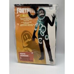 Fortnite Grimey Halloween Child Xlarge Youth Costume InSpirit Design Cosplay NIP